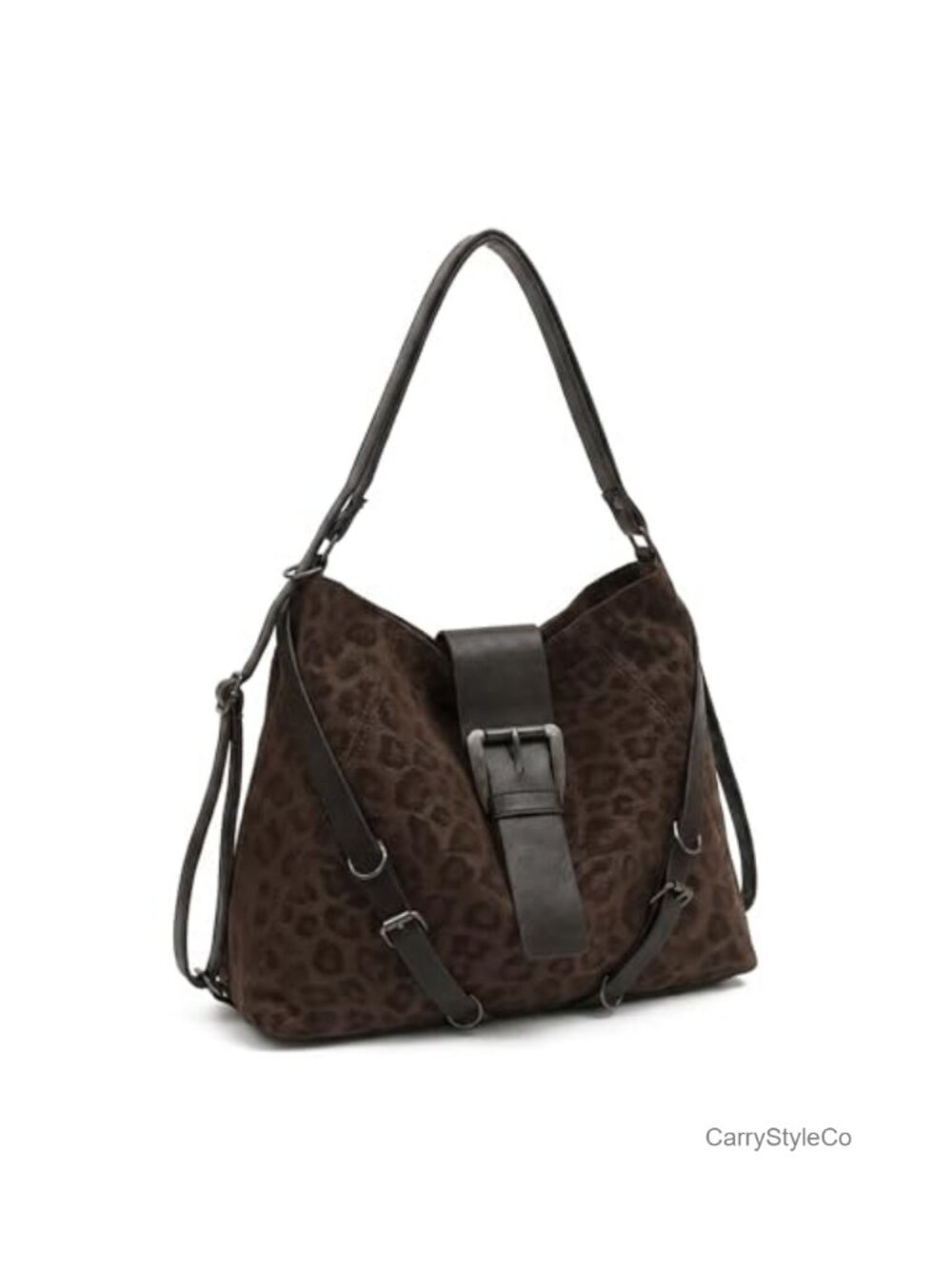 Convertible Backpack Purse PU Leather Tote 3-in-1 Crossbody Shoulder Bag Hobo